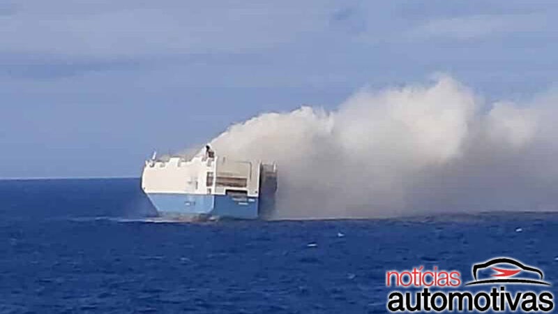 Incêndio em navio da VW durou mais devido às baterias