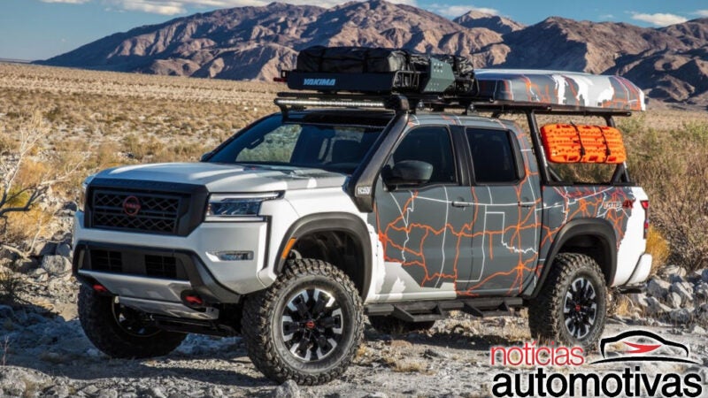 Nissan Frontier americana ganha três conceitos
