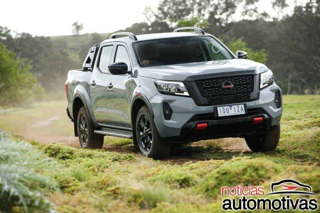 Nissan Frontier com cara nova aparecerá em abril