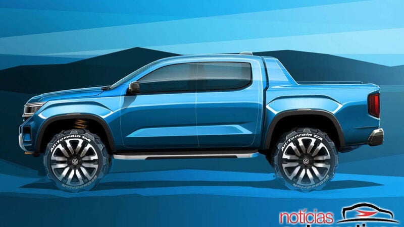 Sul-africana, Nova Amarok mostra mais antes da estreia
