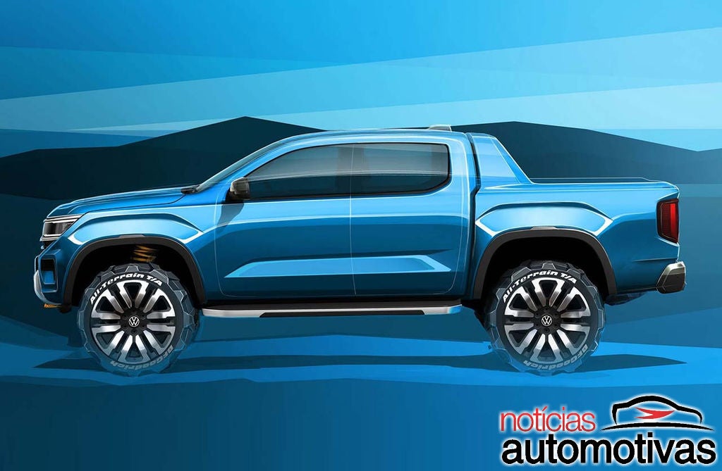 Sul-africana, Nova Amarok mostra mais antes da estreia