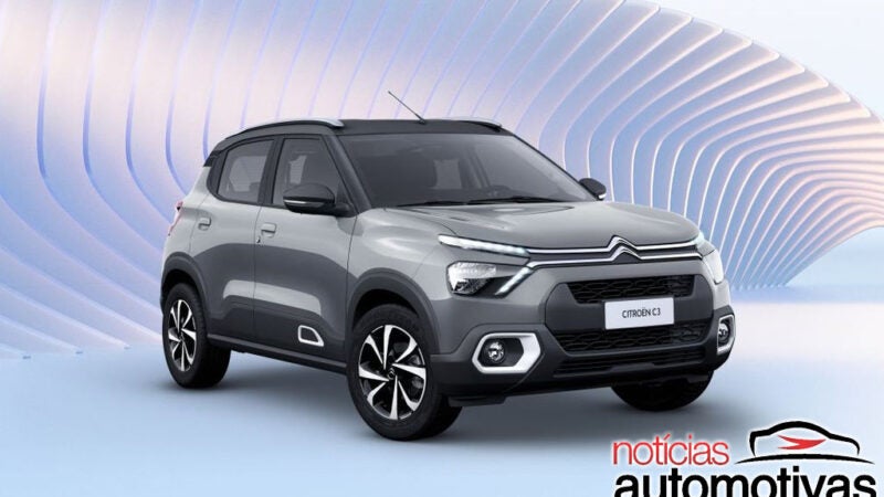 Novo Citroën C3 revela opções customizáveis no Brasil