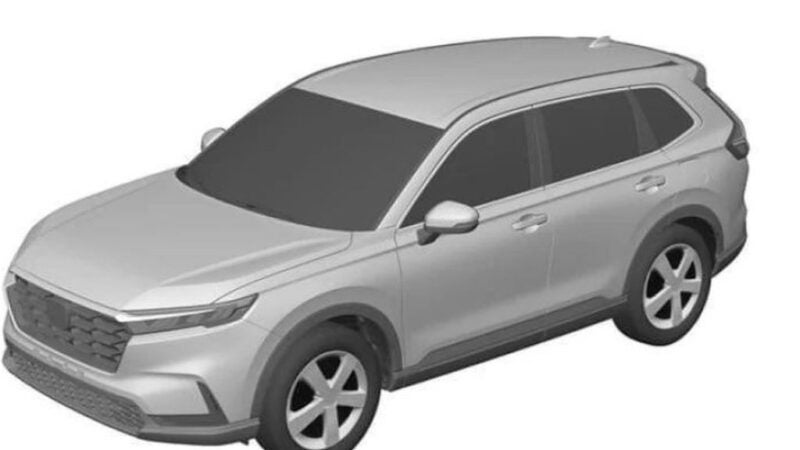 Novo Honda CR-V 2023 aparece em imagem de patente