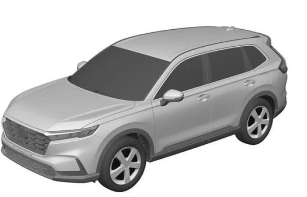 Novo Honda CR-V 2023 aparece em imagem de patente