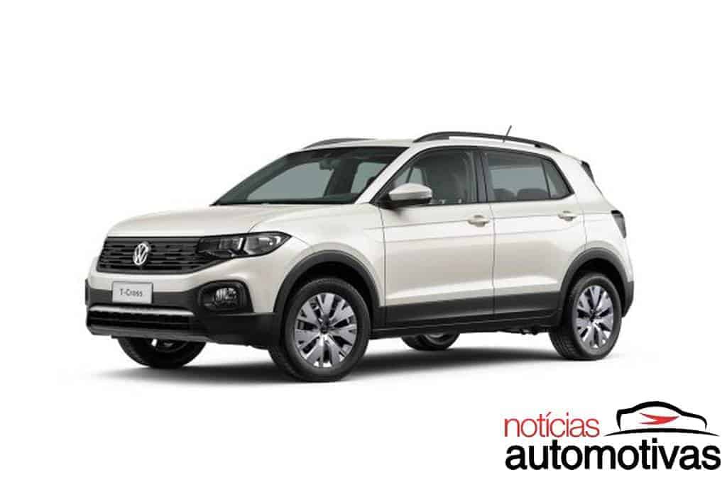 T-Cross é o SUV mais vendido nas parciais de fevereiro