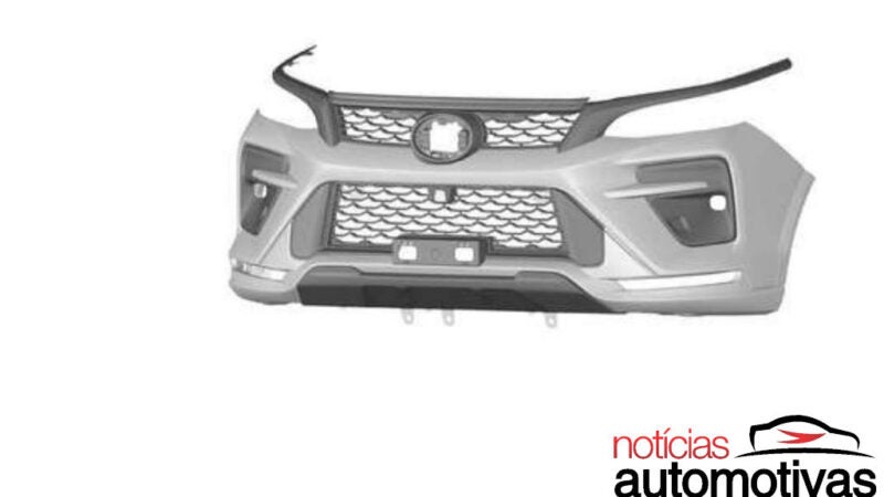 Toyota registra frente de um novo SUV no Brasil