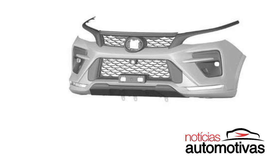 Toyota registra frente de um novo SUV no Brasil