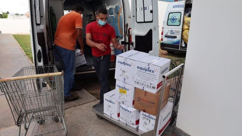 Governo abastece hospital com mais de 1 milhão de itens hospitalares