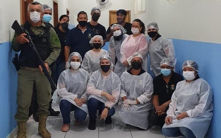 Laboratório Forense da Politec inicia etapa de coleta de DNA de condenados no interior do Estado