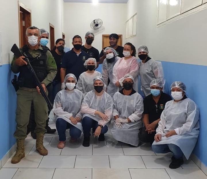 Laboratório Forense da Politec inicia etapa de coleta de DNA de condenados no interior do Estado