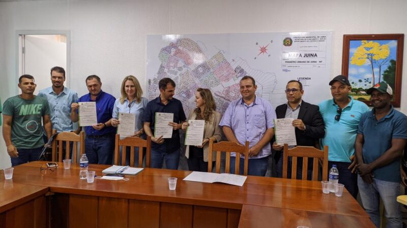 Sema entrega licenças ambientais para a construção de pontes pela Prefeitura de Juína