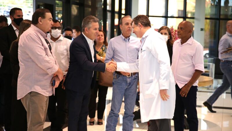 Governador faz parceria para construir Centro de Prevenção e Tratamento de Câncer em MT