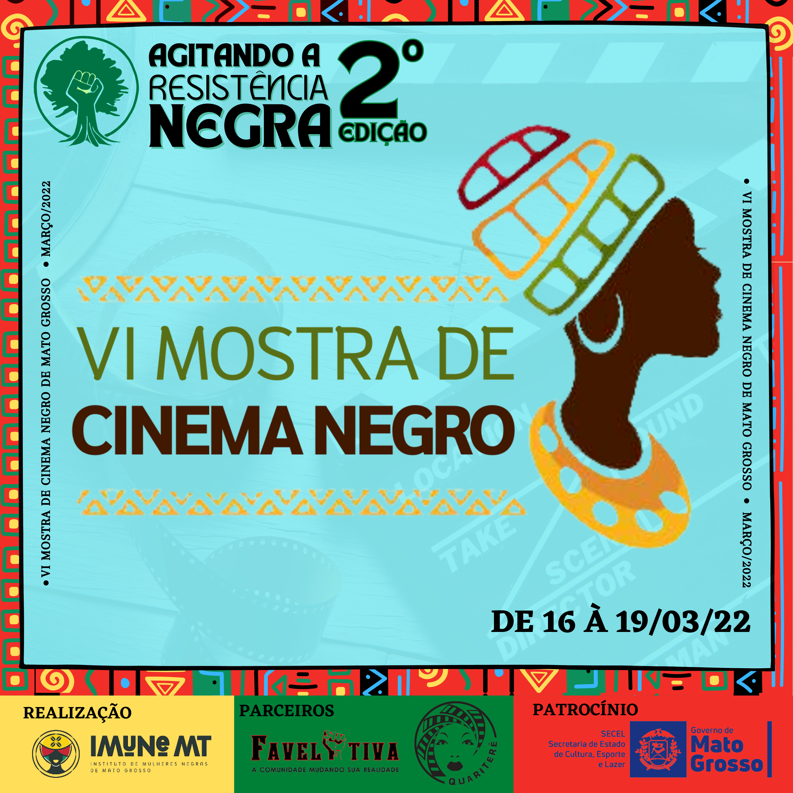 6° Mostra de Cinema Negro de Mato Grosso começa nesta quarta-feira