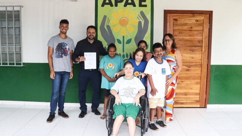 Deputado Claudinei conhece a APAE de Guarantã do Norte