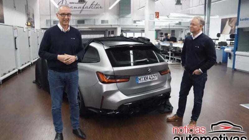 BMW M3 Touring tem primeiras imagens divulgadas