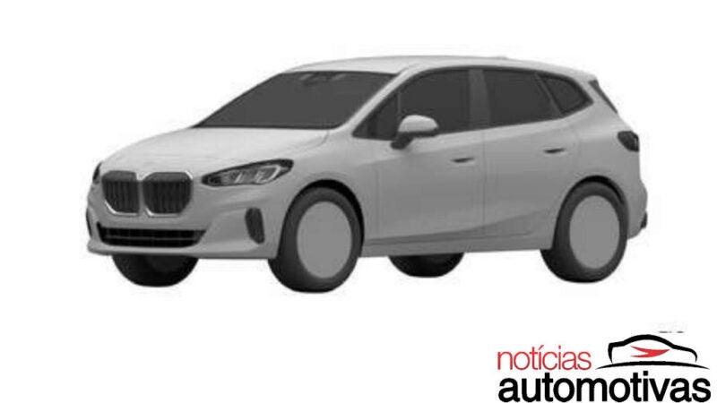 Nova BMW Série 2 Active Tourer é registrada no Brasil