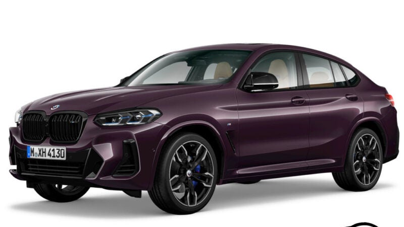 BMW X4 M40i Individual Edition parte de R$ 616.950