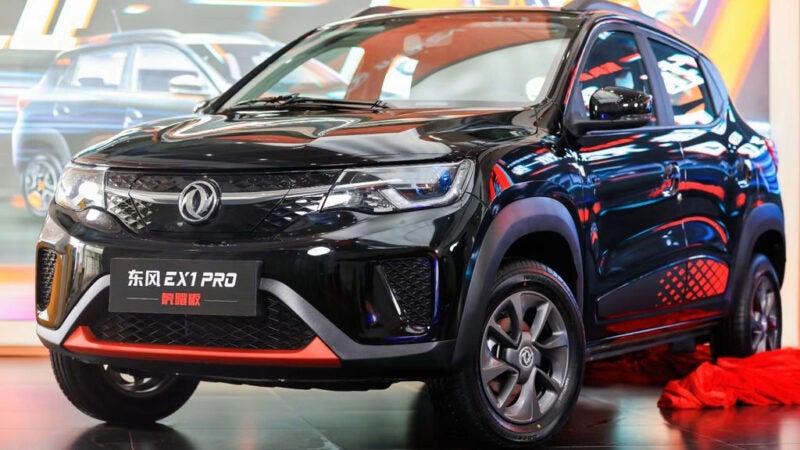 Kwid elétrico: Dongfeng lança série especial na China