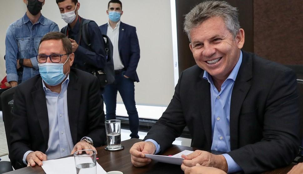 Mauro Carvalho ajudou a consertar Mato Grosso e é um grande companheiro, afirmou Mauro Mendes