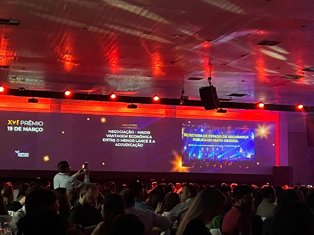 Governo de Mato Grosso é premiado em três categorias do maior evento de compras públicas do Brasil