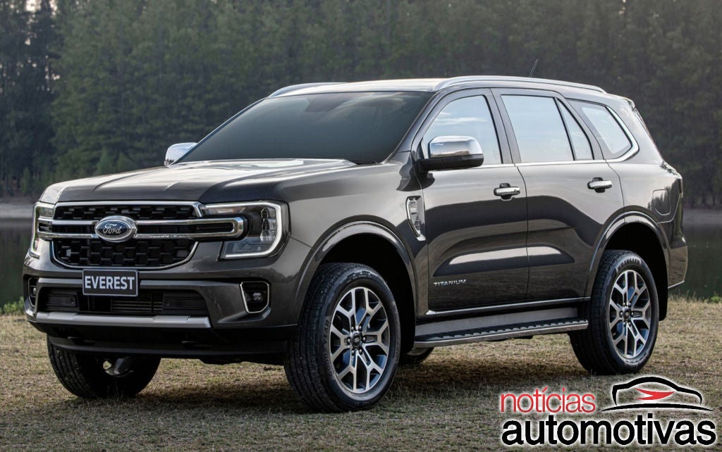 Ford Everest 2023 é oficialmente revelado na Ásia
