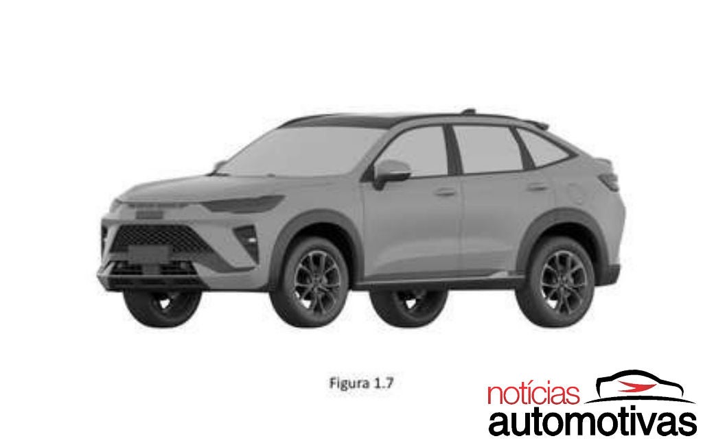 GWM registra crossover-cupê Haval H6S no Brasil