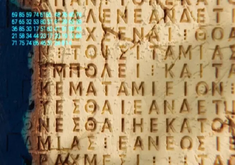 Textos perdidos de civilizações antigas são decifrados por Inteligência Artificial