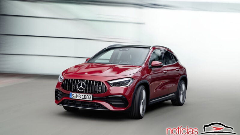 Mercedes-AMG GLA 35 e GLB 35 partem de R$ 494.900