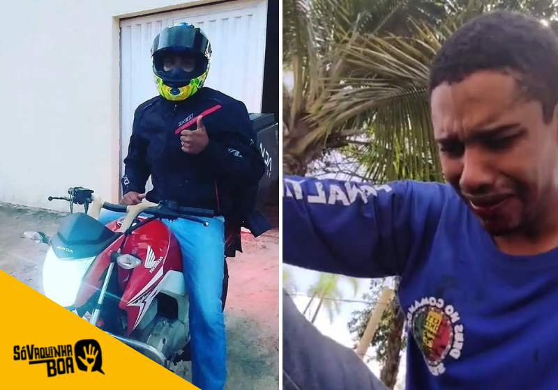 Motoboy agredido por cliente após atrasar entrega ganha apoio de internautas
