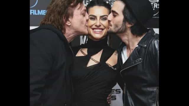 Cleo se reúne com Fiuk e Fábio Jr. em filme cheio de referências familiares