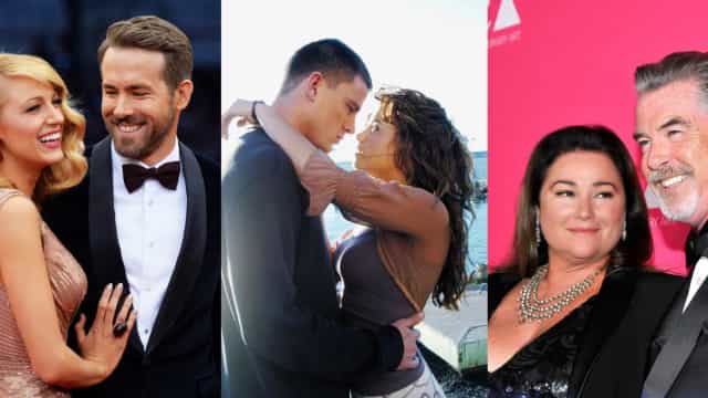 A reação dos famosos às cenas quentes de seus parceiros!