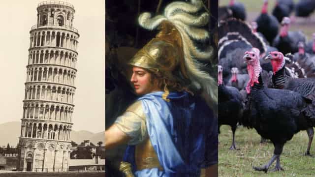 Fatos históricos aleatórios praticamente desconhecidos!