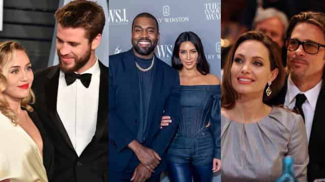 Divórcios recentes de famosos que pegaram todo mundo de surpresa!