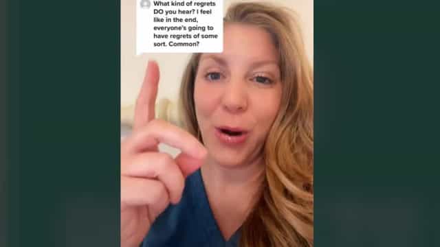 Enfermeira partilha maiores arrependimentos de quem está à beira da morte