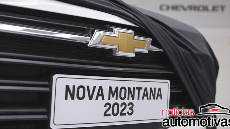 Nova Chevrolet Montana chega oficialmente em 2023
