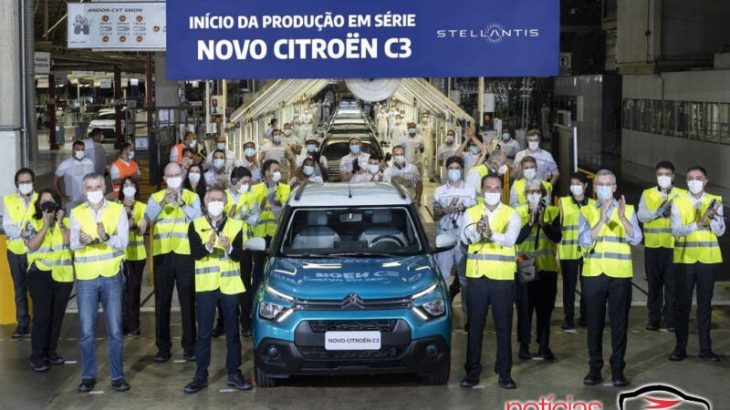 Stellantis inicia produção do Novo C3 no Brasil