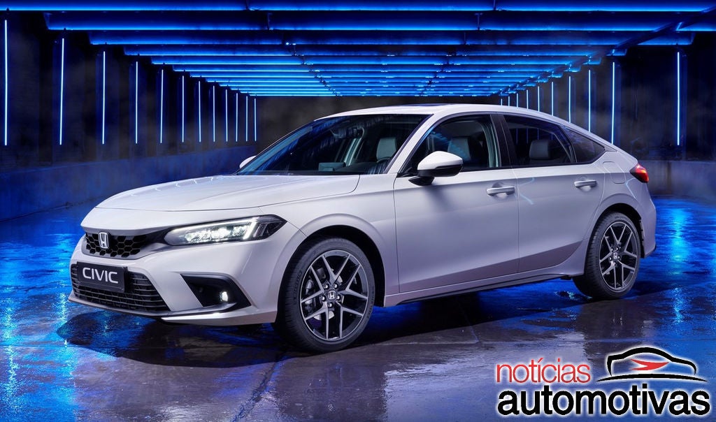 Honda Civic e:HEV 2022 aparece com 2.0 e 184 cavalos