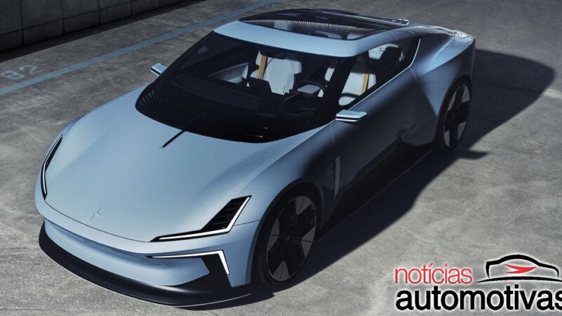Polestar O2 Concept é elétrico e tem drone radical