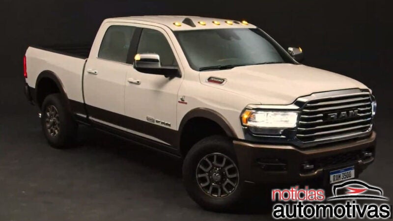 RAM 3500 tem 377 cv e 3 versões a partir de R$ 484.990
