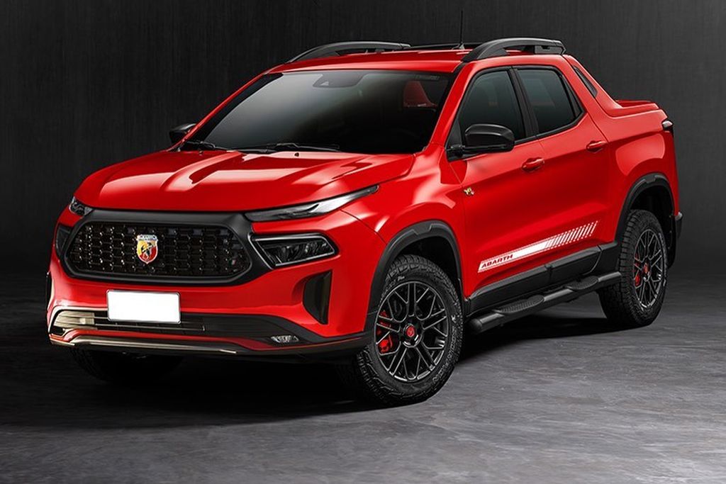 Projeção: Fiat Toro Abarth Hybrid buscaria Maverick?