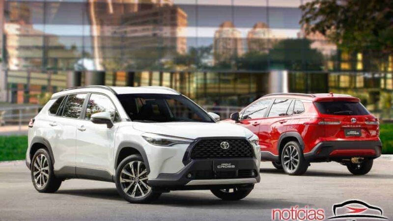 Toyota reduz preços de Yaris, Corolla e Corolla Cross