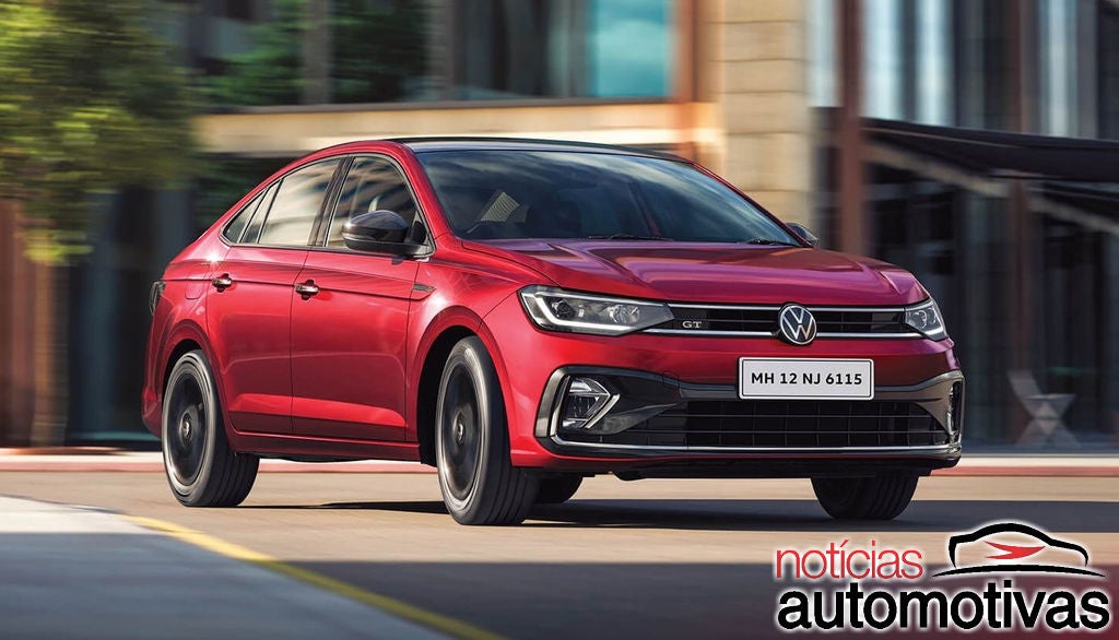 VW Virtus 2023 ganha cara mais esportiva na Índia