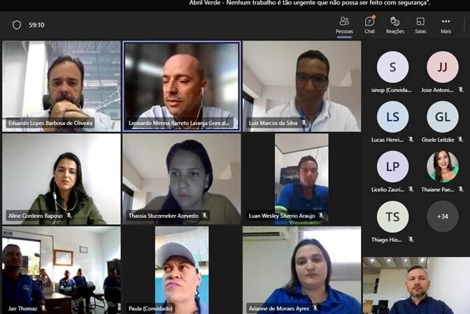 Colaboradores da Aegea MT/PA participam de palestra sobre saúde e segurança do trabalho