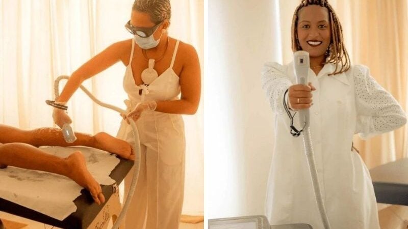 Mulher vence o câncer e faz sucesso com clínica de estética para pele negra