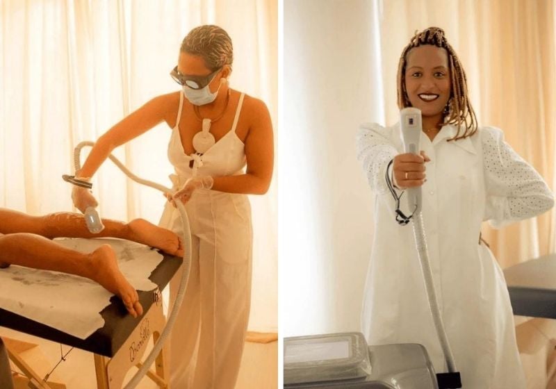 Mulher vence o câncer e faz sucesso com clínica de estética para pele negra