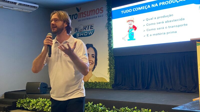 Especialista faz na Norte Show em Sinop palestra orientando pequenos empresários e feirantes a melhorarem vendas