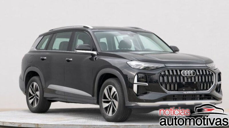 Audi Q6 da SAIC tem mais detalhes revelados na China