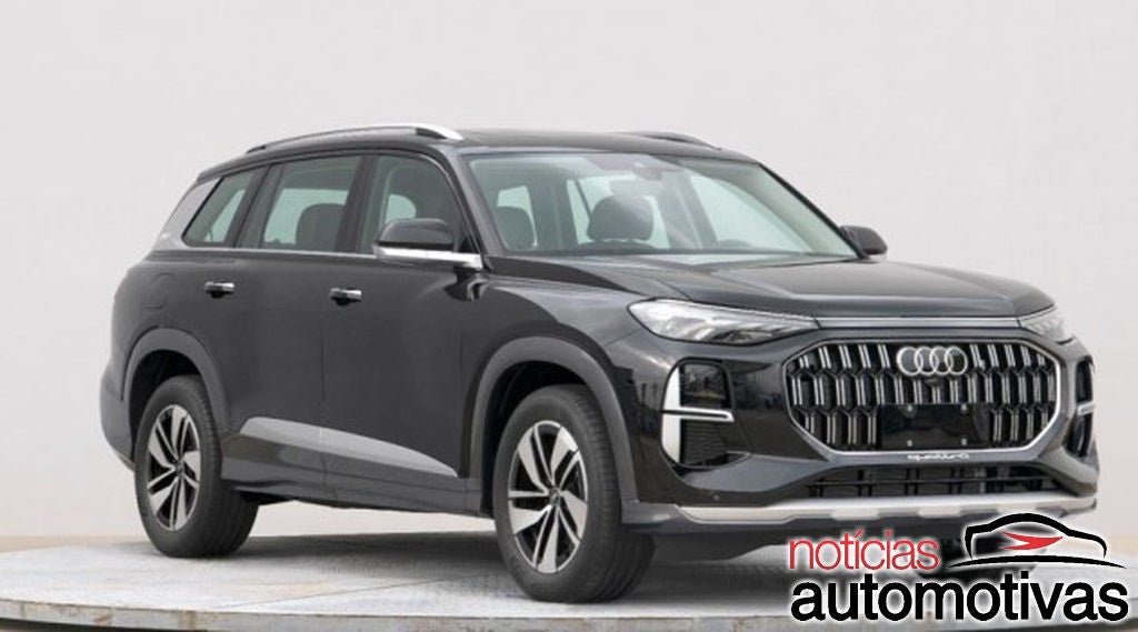 Audi Q6 da SAIC tem mais detalhes revelados na China