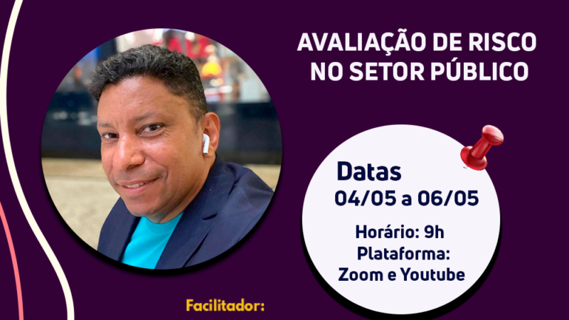 Seplag promove III ciclo de lives sobre gestão de risco