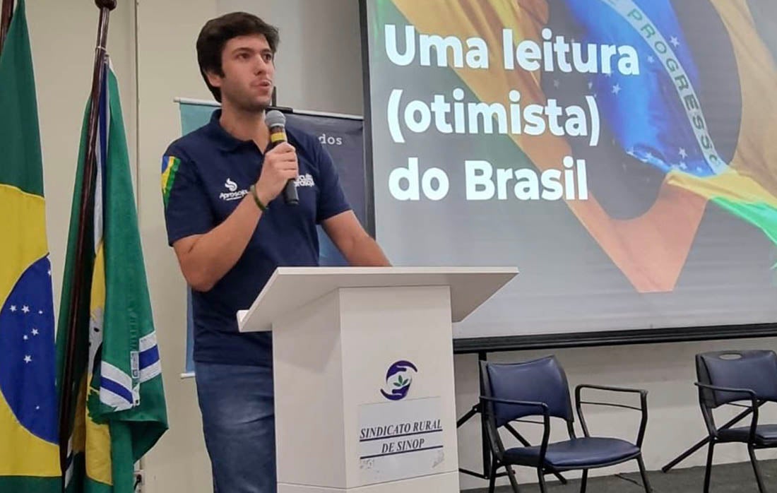 Coppolla diz em Sinop no Circuito Aprosoja que agro vai continuar impulsionando crescimento econômico